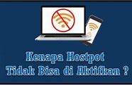 Kenapa Hotspot Mati